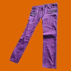 Tripp NYC Purple Skinny Jeans